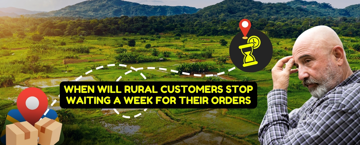 When Will Rural Customers Stop Waiting a Week for Their Online Orders