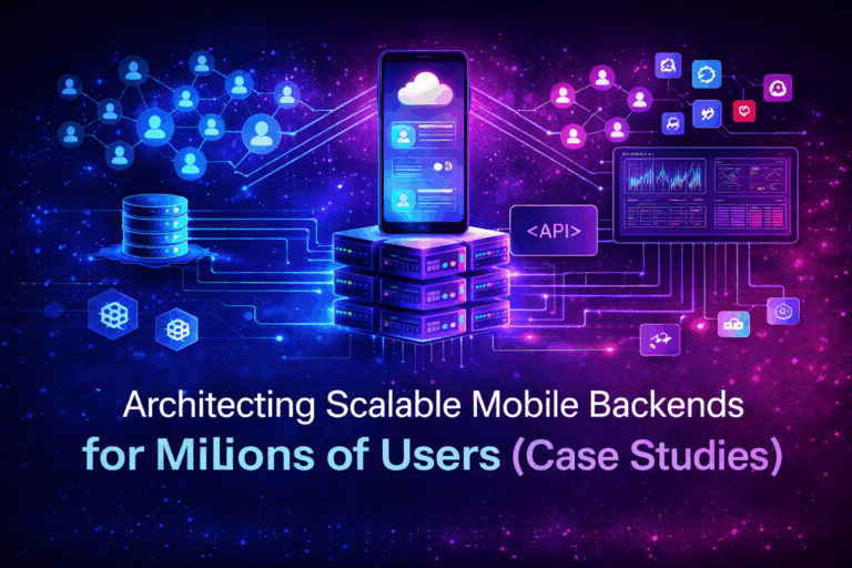 Architecting Scalable Mobile Backends for Millions of Users (Case Studies)