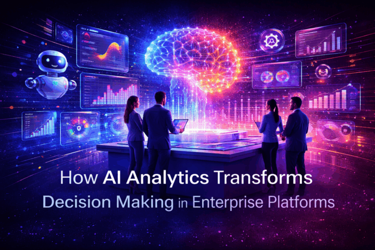 How AI Analytics Transforms Decision Making in Enterprise Platforms