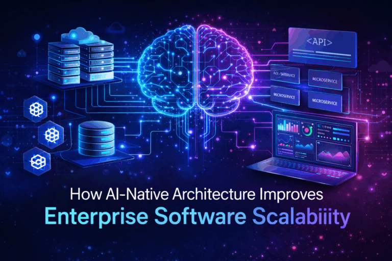 How AI-Native Architecture Improves Enterprise Software Scalability