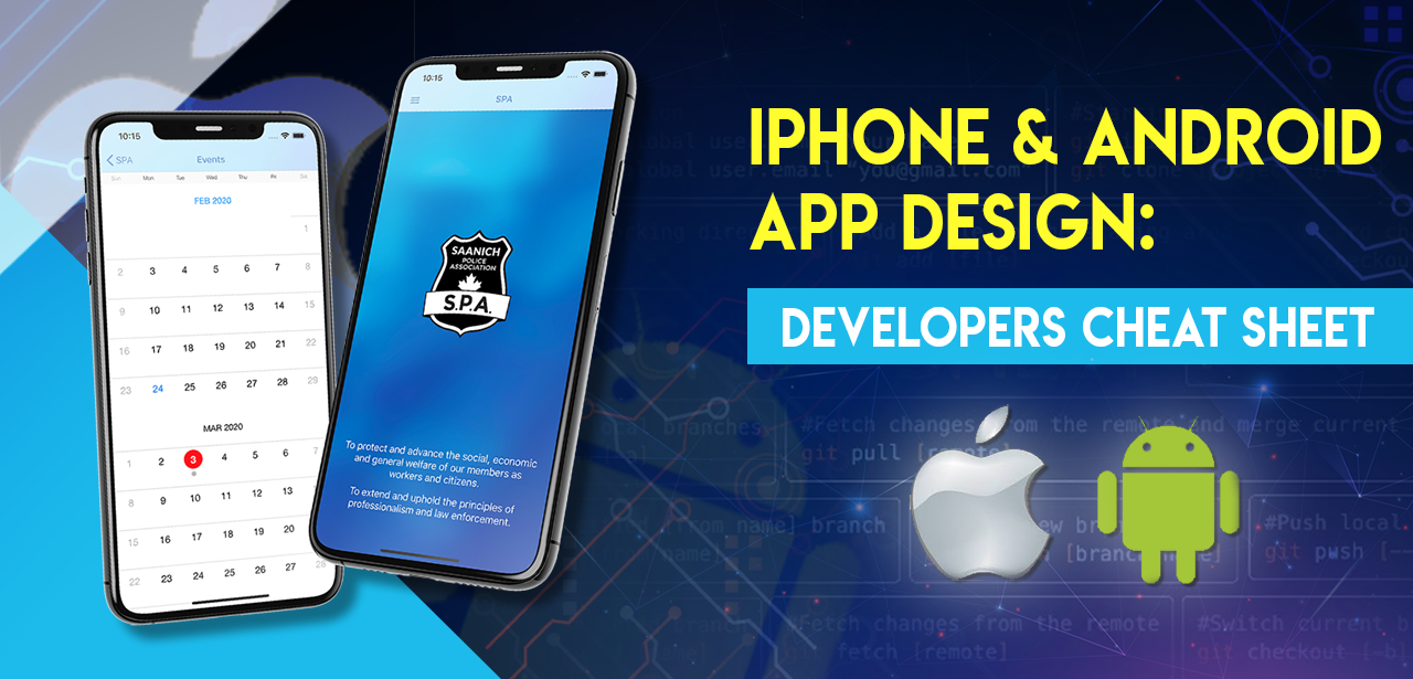 iPhone & Android App Design: Developers Cheat Sheet