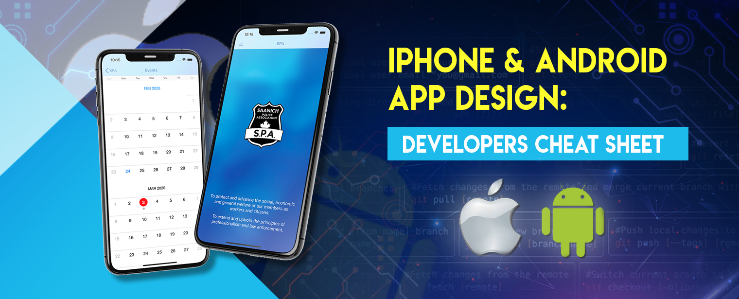 iPhone & Android App Design: Developers Cheat Sheet