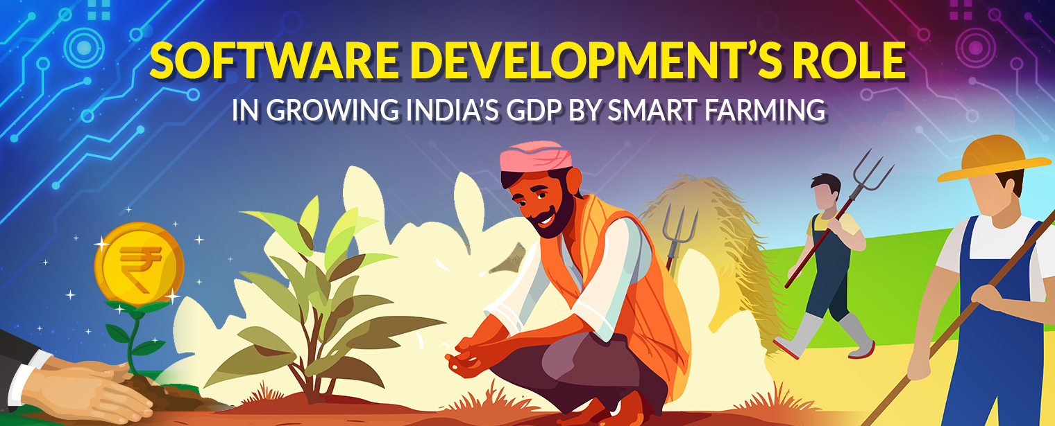 Software Development’s Role in Growing India’s GDP by Smart Farming