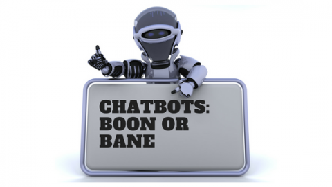Image of chatbot questioning of its future