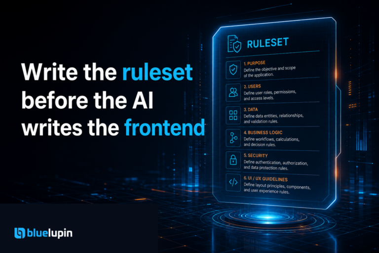 Rulesets for agentic workflow before the AI writes the frontend