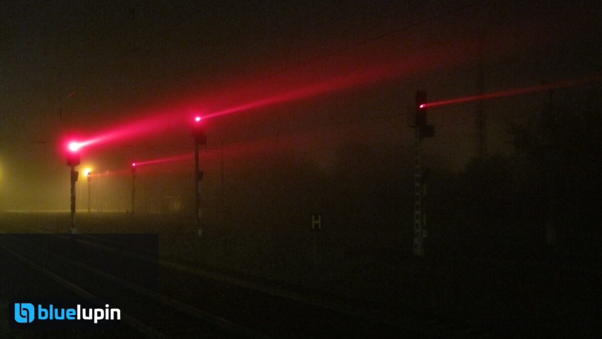 Railway signals in fog: classify, route, and gate